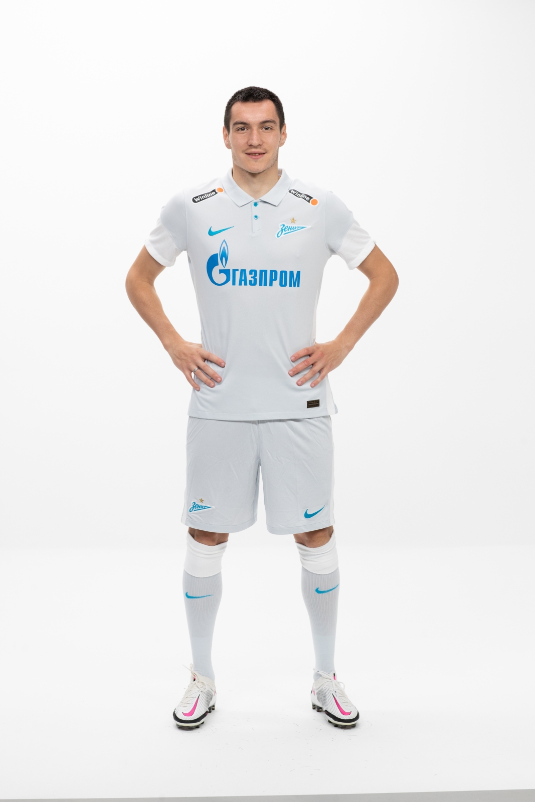 Фотосессия футболистов и тренеров основного состава ФК «Зенит» сезона 2020/21