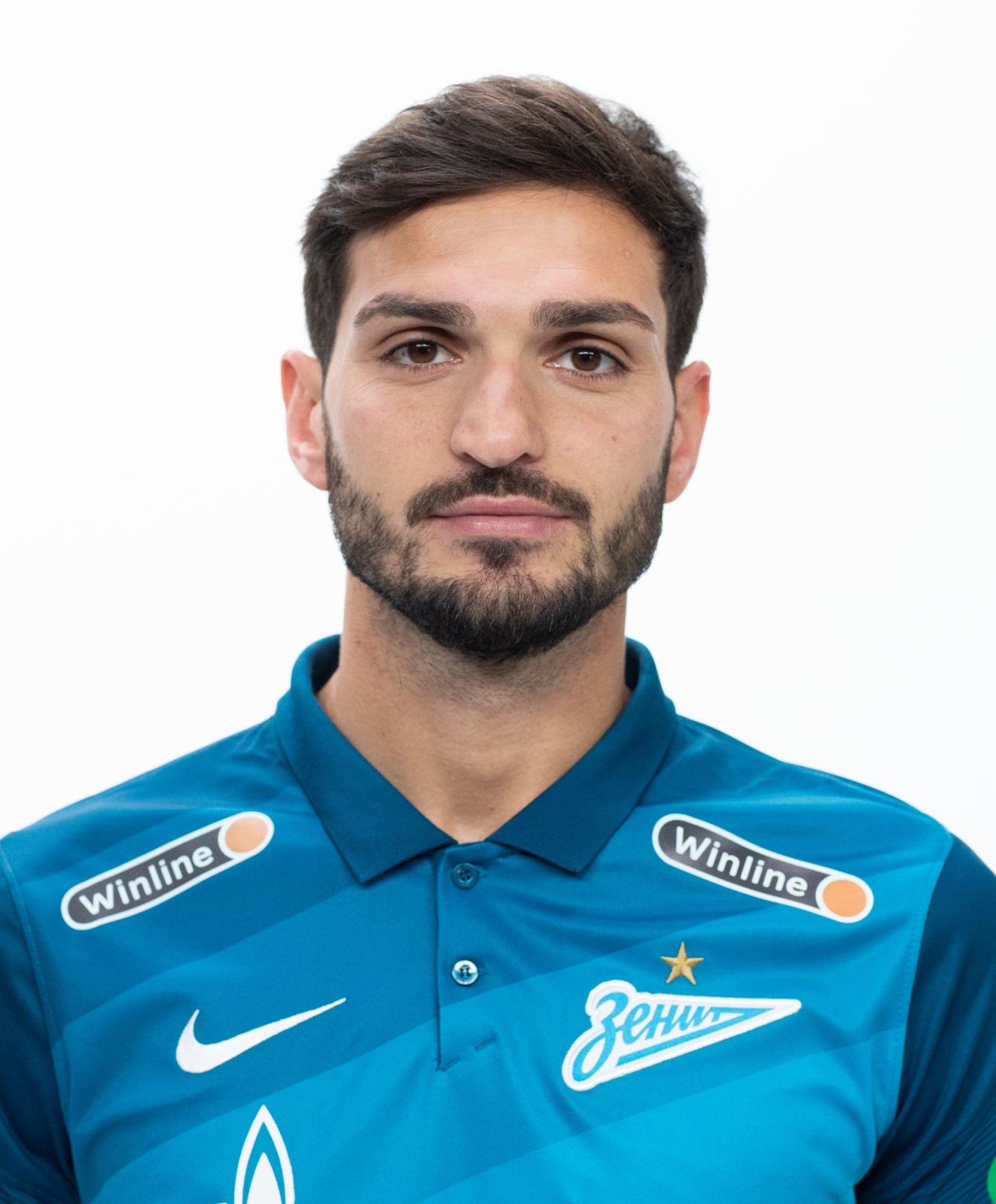 Фотосессия футболистов и тренеров основного состава ФК «Зенит» сезона 2020/21