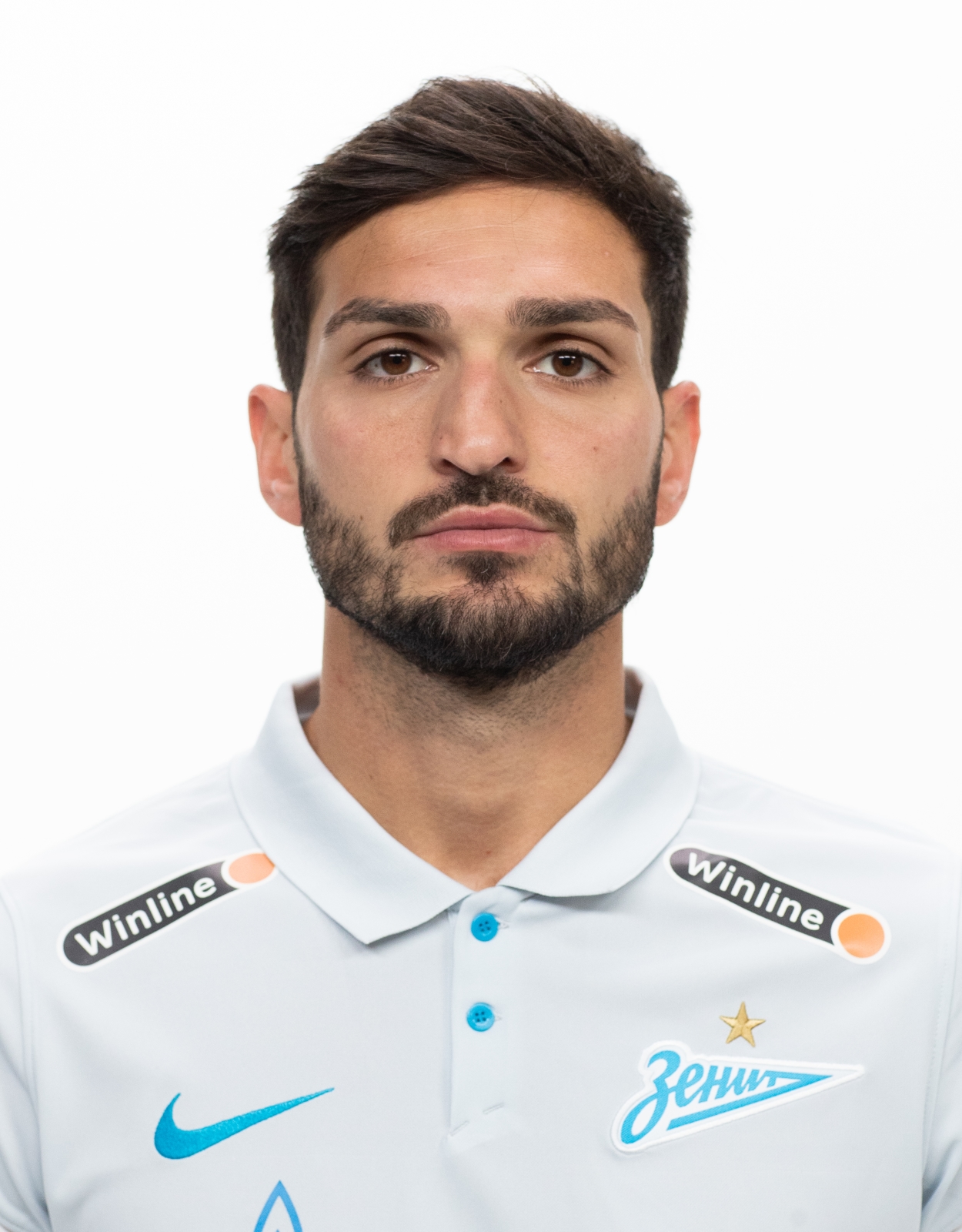 Фотосессия футболистов и тренеров основного состава ФК «Зенит» сезона 2020/21