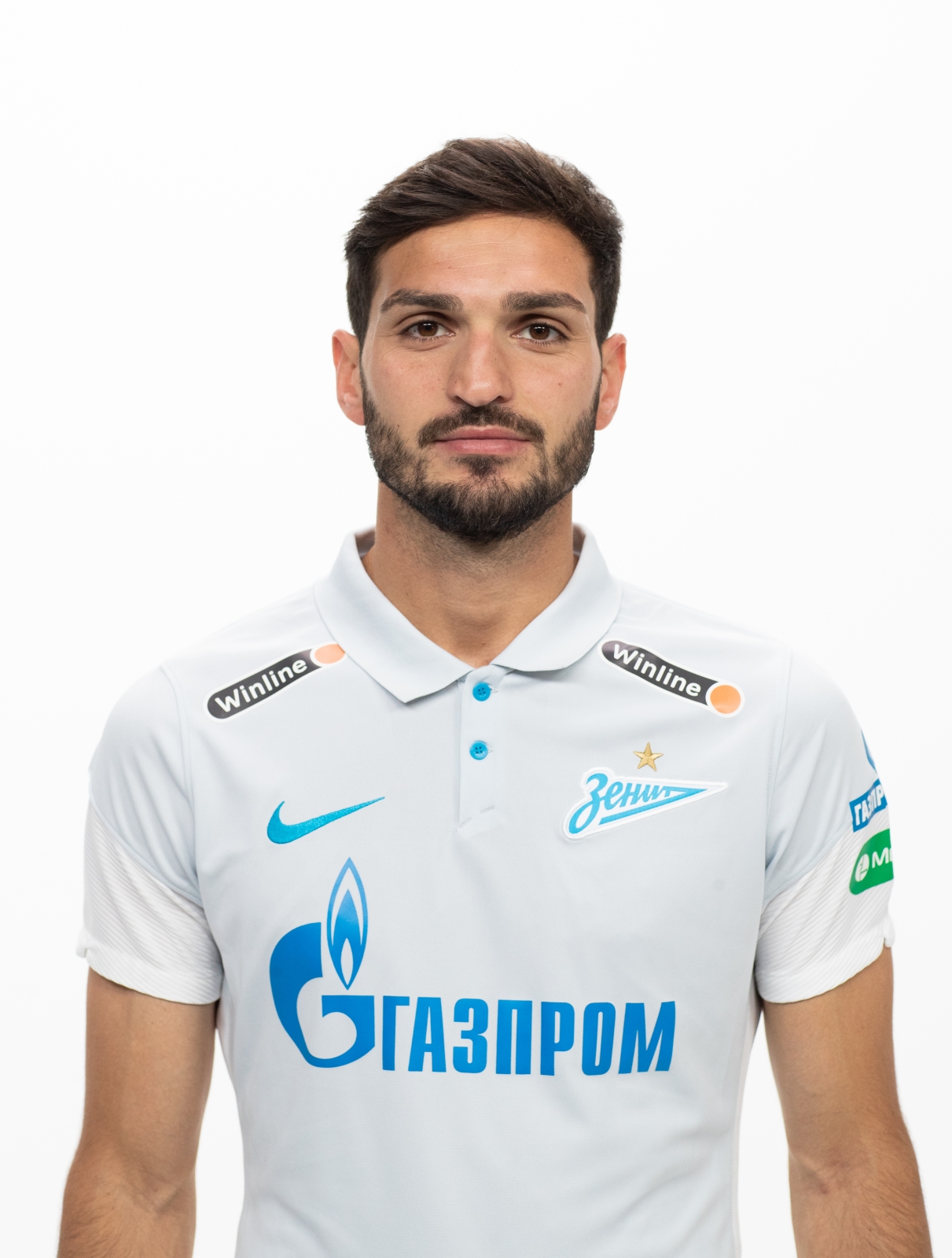 Фотосессия футболистов и тренеров основного состава ФК «Зенит» сезона 2020/21