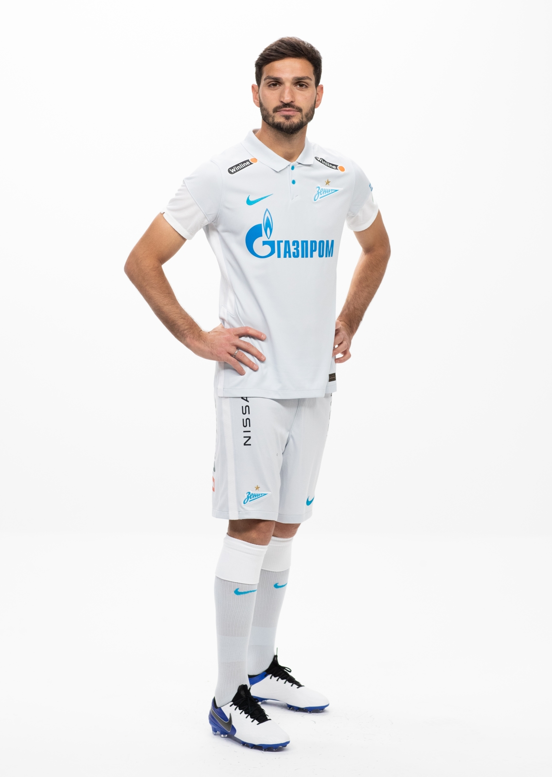 Фотосессия футболистов и тренеров основного состава ФК «Зенит» сезона 2020/21