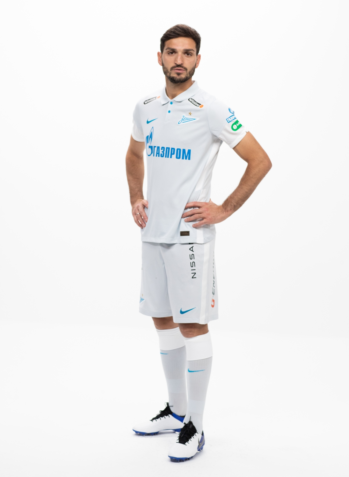 Фотосессия футболистов и тренеров основного состава ФК «Зенит» сезона 2020/21