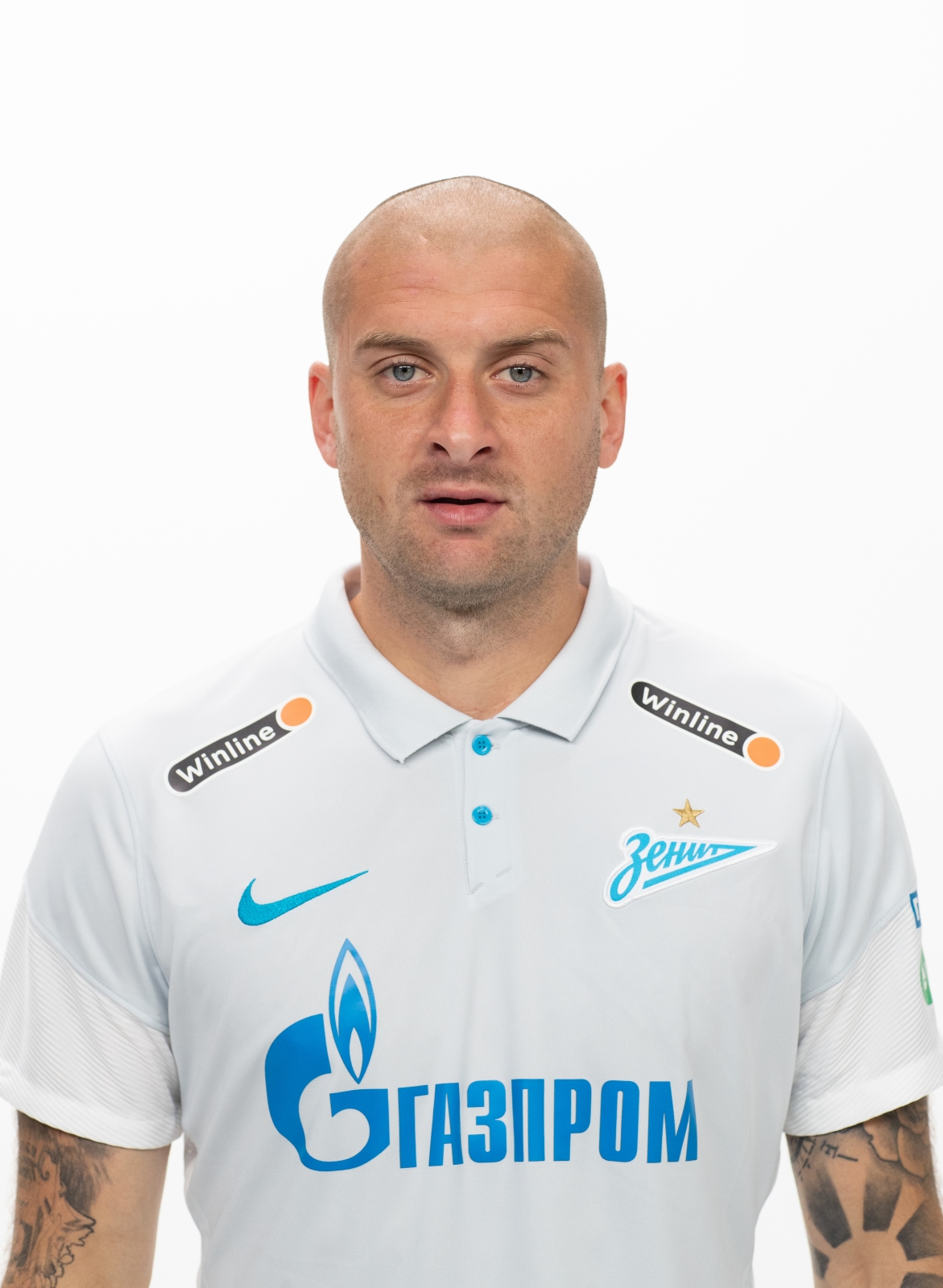 Фотосессия футболистов и тренеров основного состава ФК «Зенит» сезона 2020/21