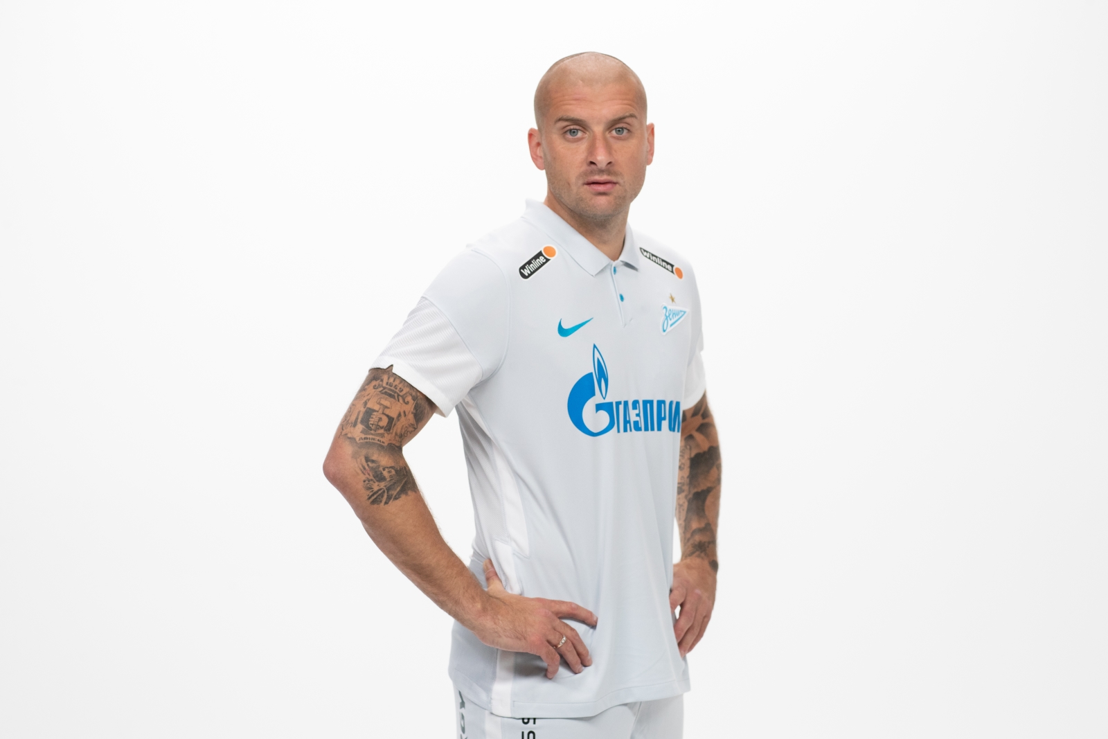 Фотосессия футболистов и тренеров основного состава ФК «Зенит» сезона 2020/21