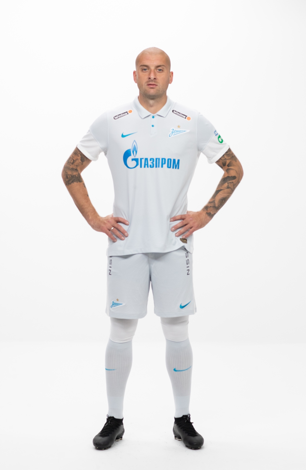 Фотосессия футболистов и тренеров основного состава ФК «Зенит» сезона 2020/21