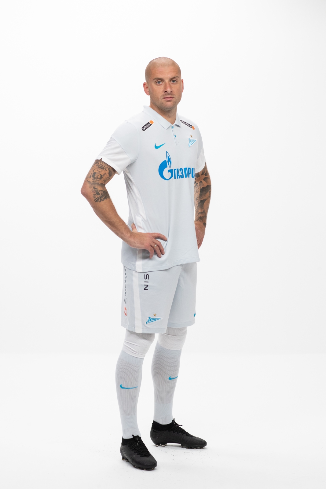 Фотосессия футболистов и тренеров основного состава ФК «Зенит» сезона 2020/21