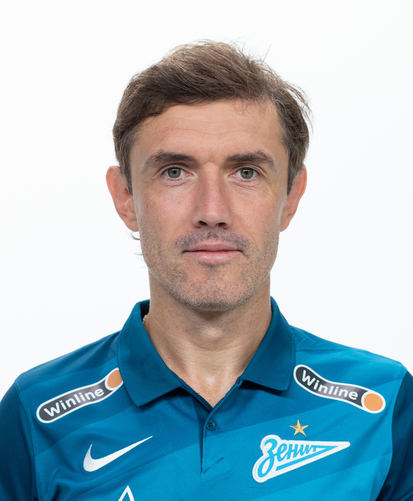 Фотосессия футболистов и тренеров основного состава ФК «Зенит» сезона 2020/21