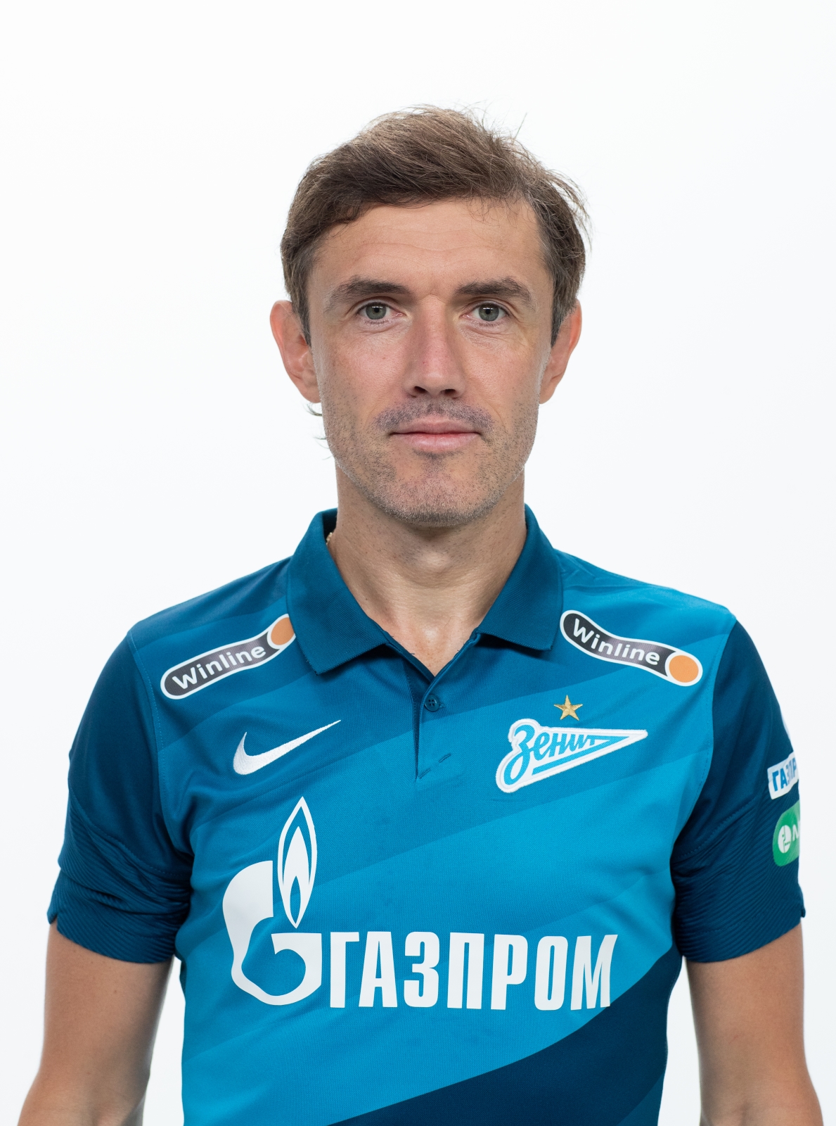 Фотосессия футболистов и тренеров основного состава ФК «Зенит» сезона 2020/21