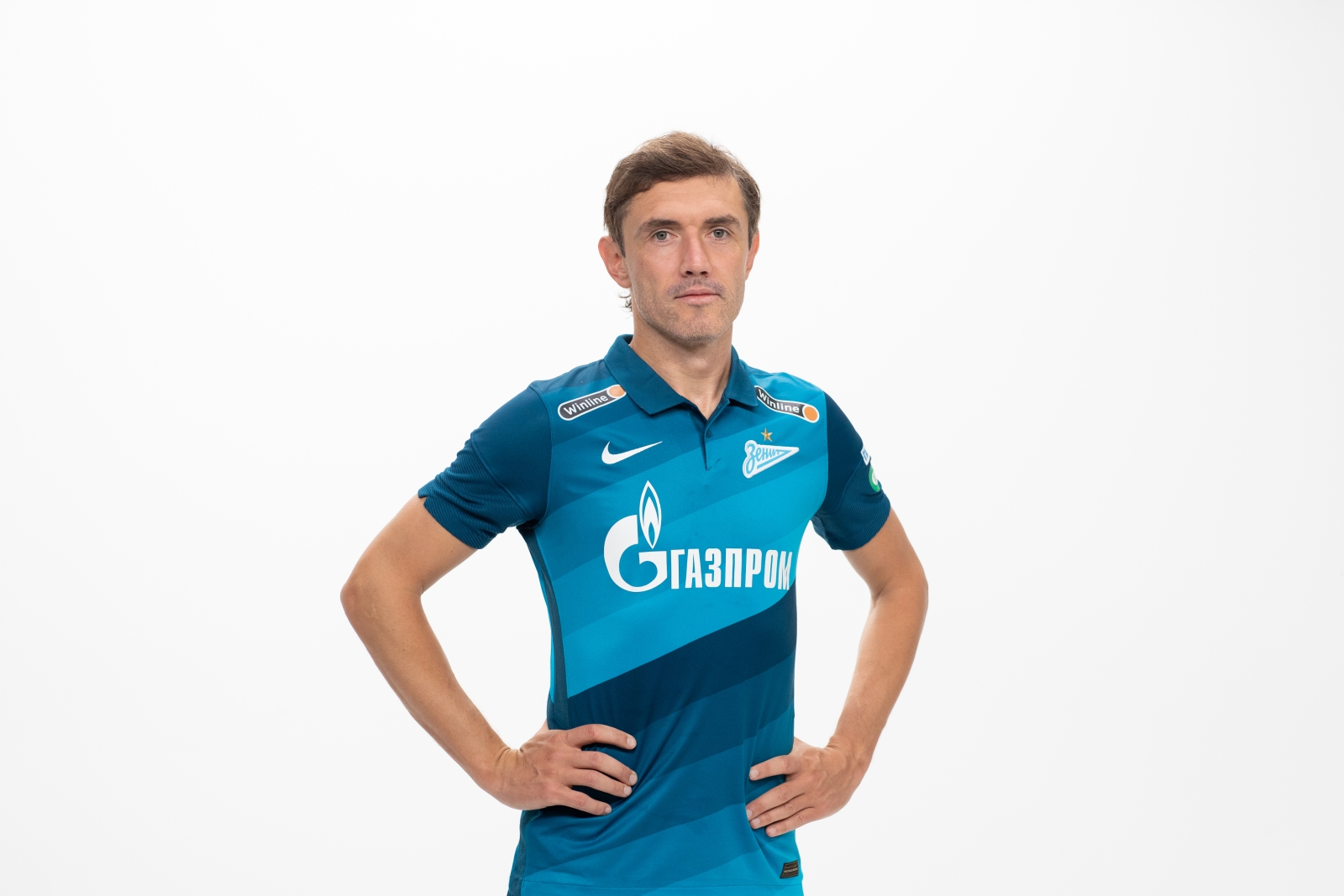 Фотосессия футболистов и тренеров основного состава ФК «Зенит» сезона 2020/21