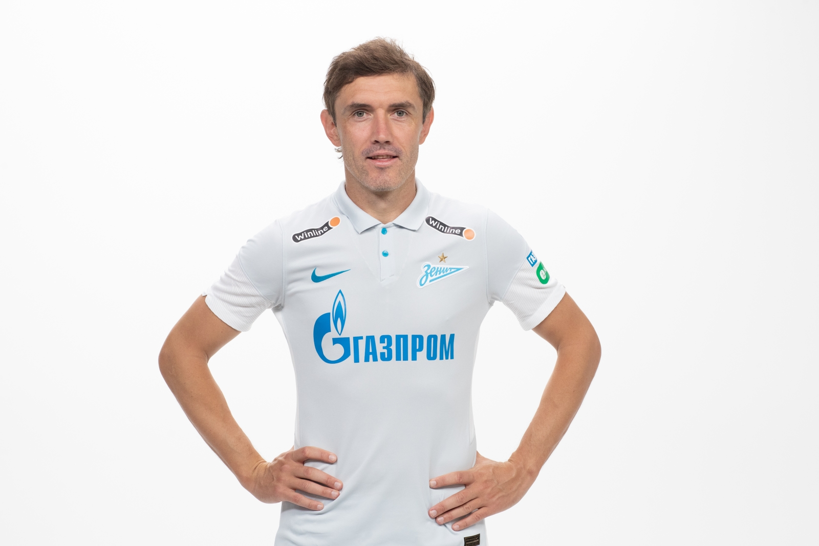 Фотосессия футболистов и тренеров основного состава ФК «Зенит» сезона 2020/21