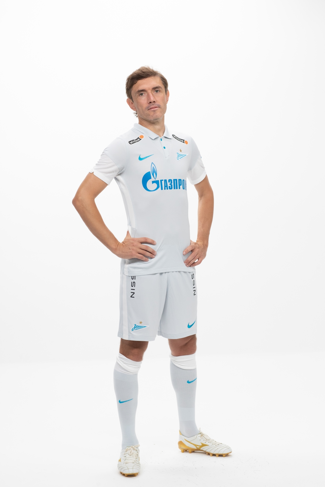 Фотосессия футболистов и тренеров основного состава ФК «Зенит» сезона 2020/21