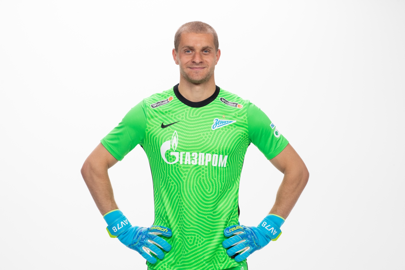 Фотосессия футболистов и тренеров основного состава ФК «Зенит» сезона 2020/21