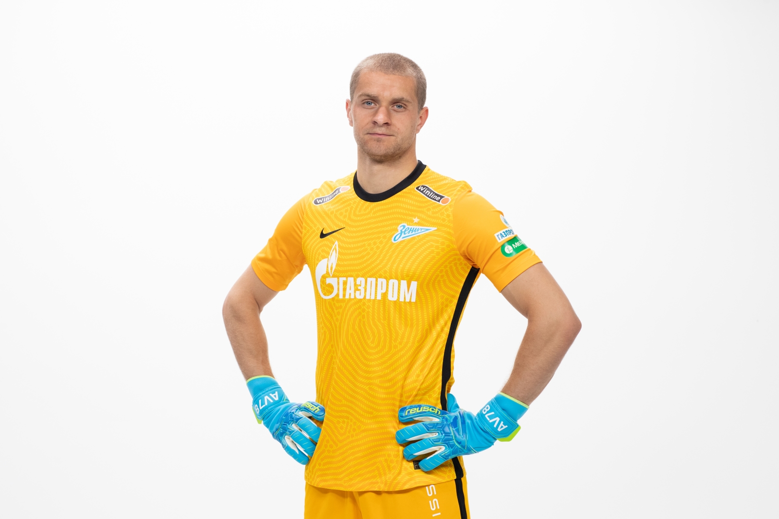 Фотосессия футболистов и тренеров основного состава ФК «Зенит» сезона 2020/21