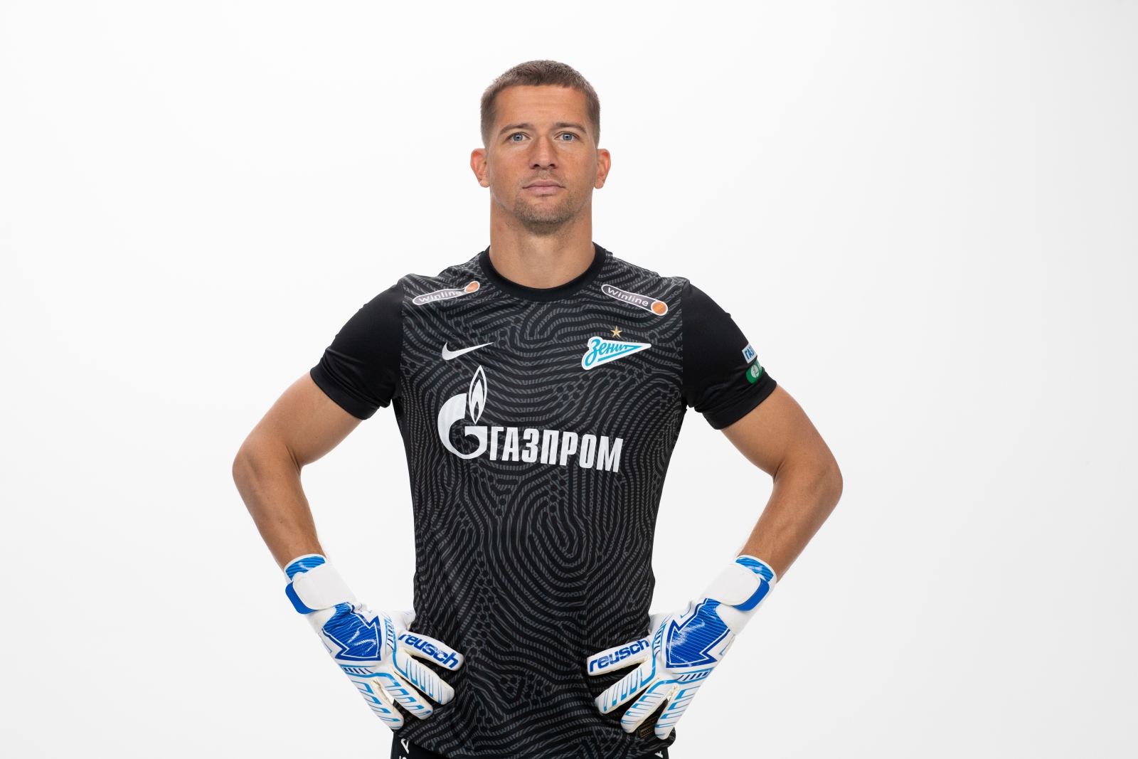 Фотосессия футболистов и тренеров основного состава ФК «Зенит» сезона 2020/21