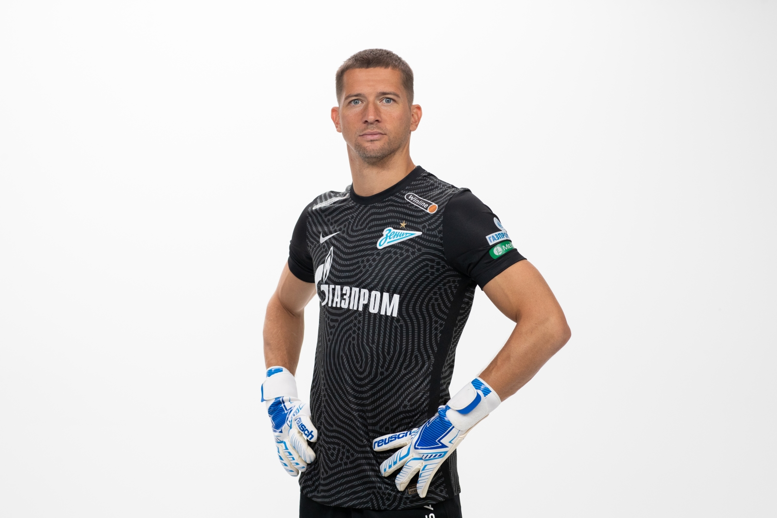 Фотосессия футболистов и тренеров основного состава ФК «Зенит» сезона 2020/21