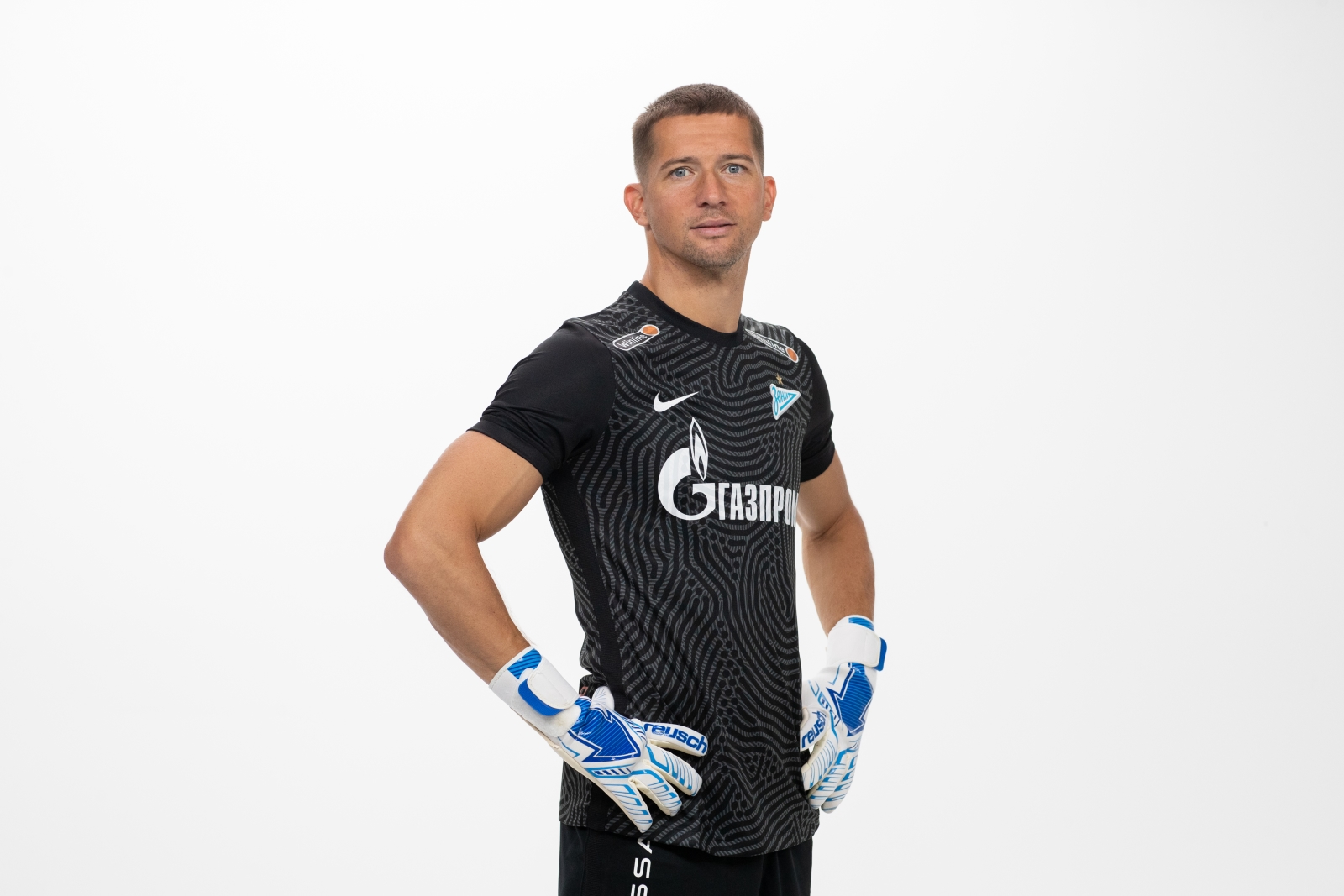 Фотосессия футболистов и тренеров основного состава ФК «Зенит» сезона 2020/21