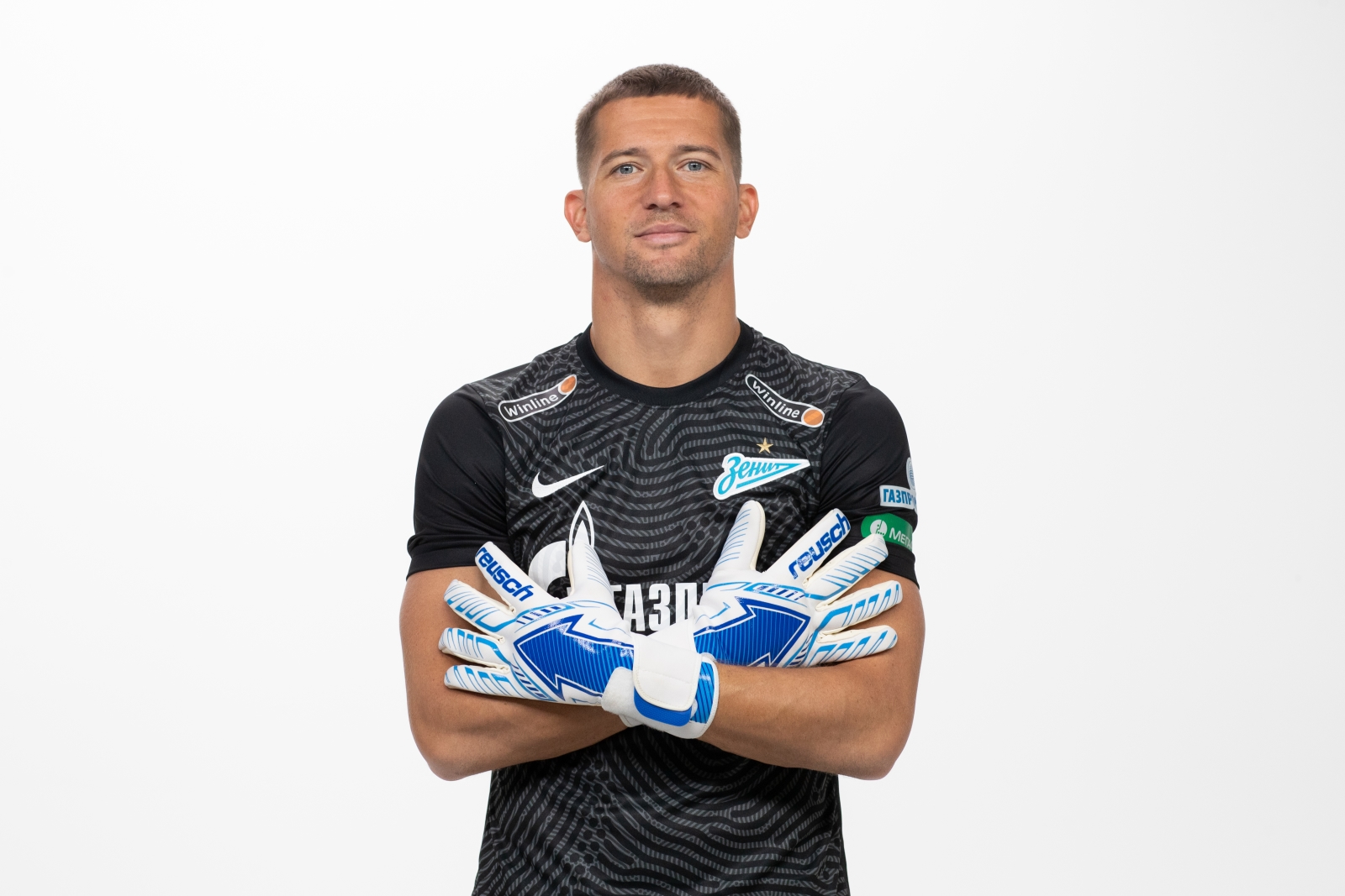 Фотосессия футболистов и тренеров основного состава ФК «Зенит» сезона 2020/21