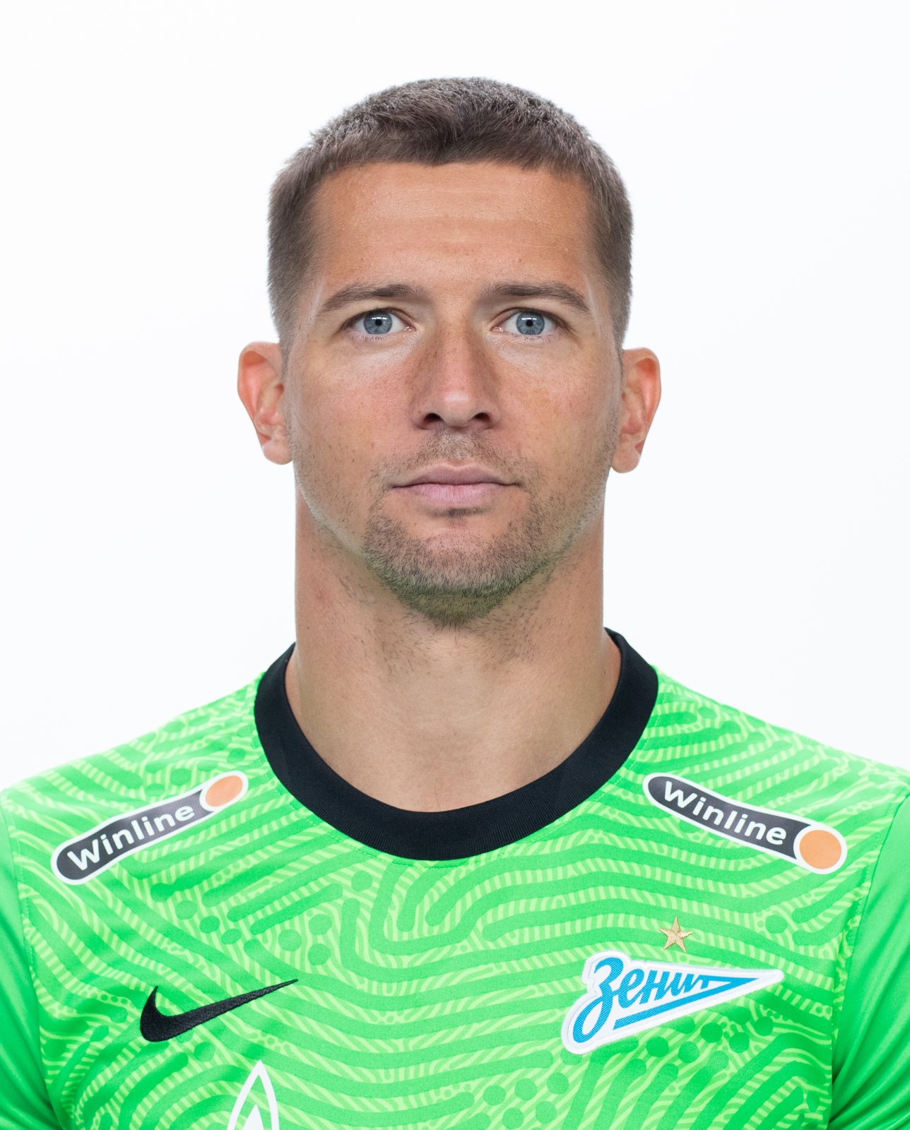 Фотосессия футболистов и тренеров основного состава ФК «Зенит» сезона 2020/21