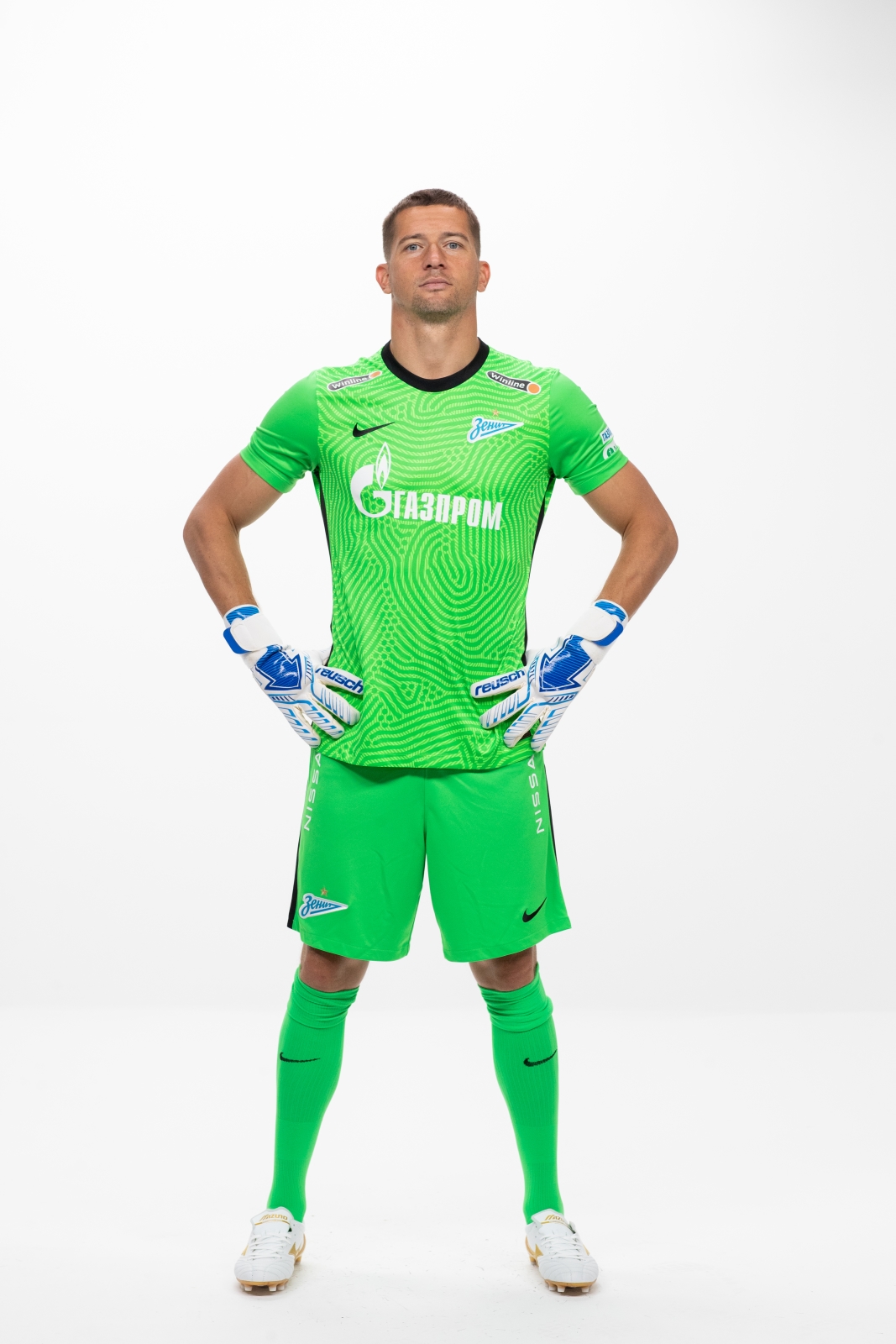 Фотосессия футболистов и тренеров основного состава ФК «Зенит» сезона 2020/21