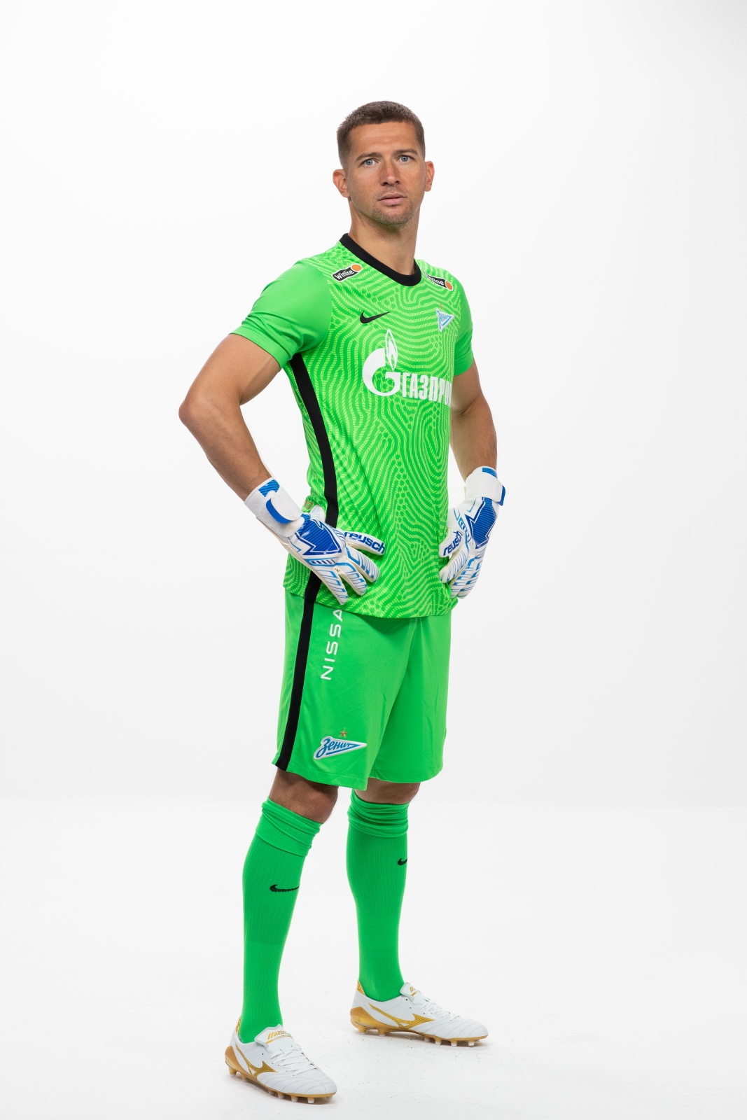 Фотосессия футболистов и тренеров основного состава ФК «Зенит» сезона 2020/21