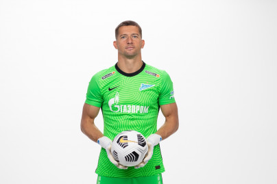 Фотосессия футболистов и тренеров основного состава ФК «Зенит» сезона 2020/21