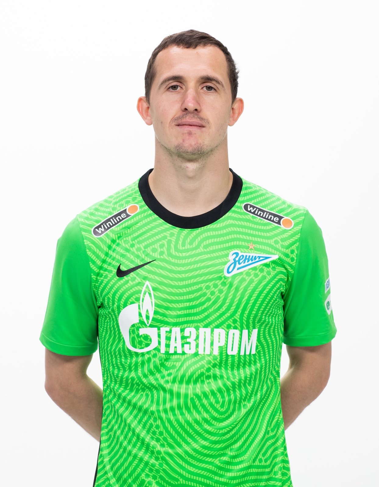 Фотосессия футболистов и тренеров основного состава ФК «Зенит» сезона 2020/21