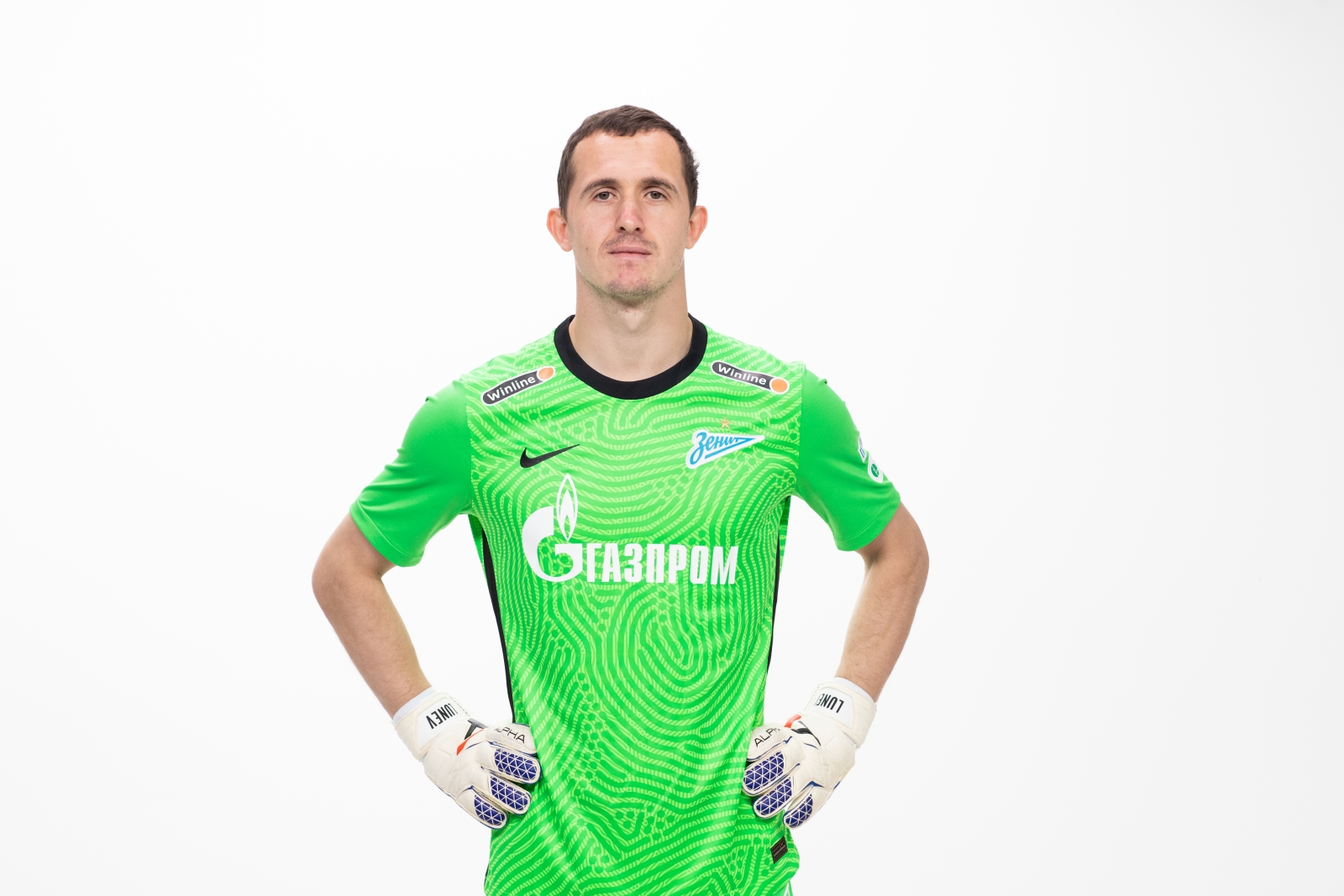 Фотосессия футболистов и тренеров основного состава ФК «Зенит» сезона 2020/21