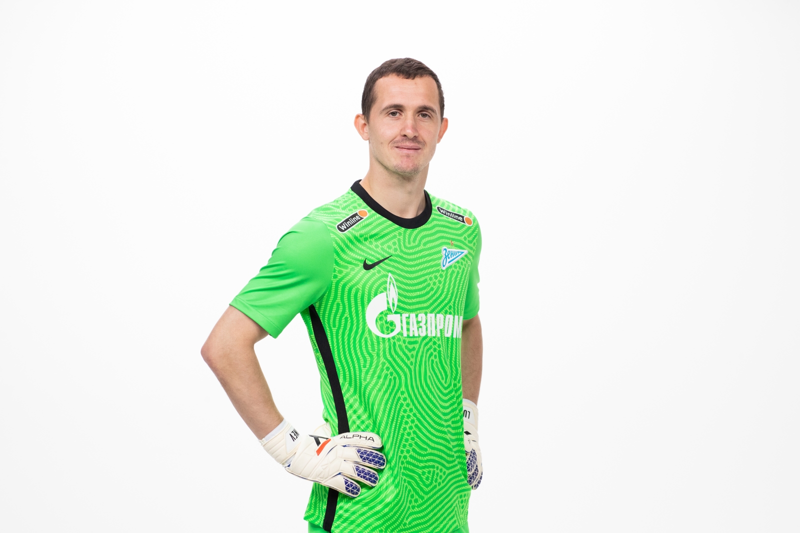 Фотосессия футболистов и тренеров основного состава ФК «Зенит» сезона 2020/21