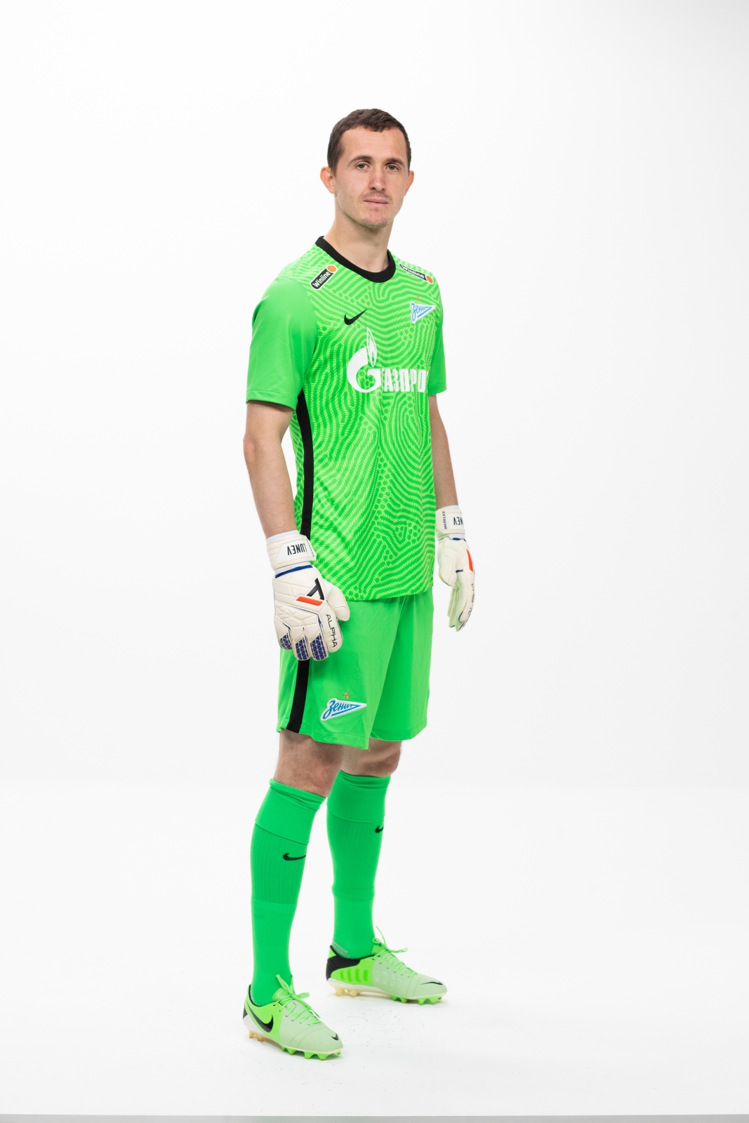 Фотосессия футболистов и тренеров основного состава ФК «Зенит» сезона 2020/21