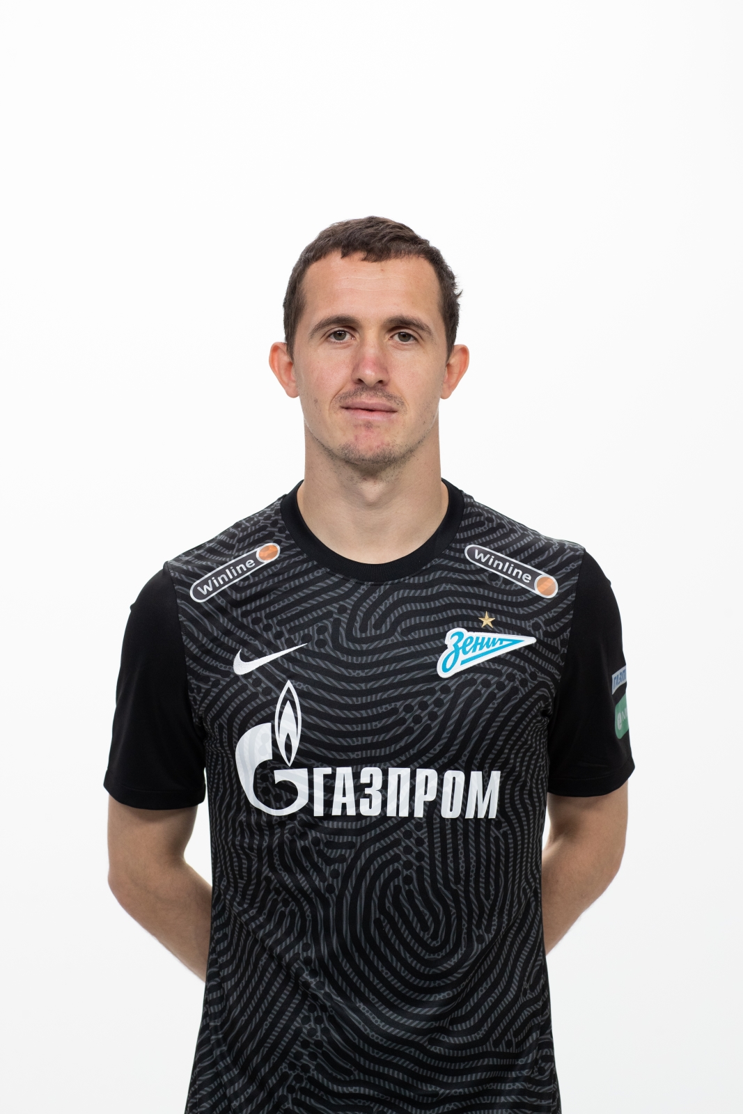 Фотосессия футболистов и тренеров основного состава ФК «Зенит» сезона 2020/21