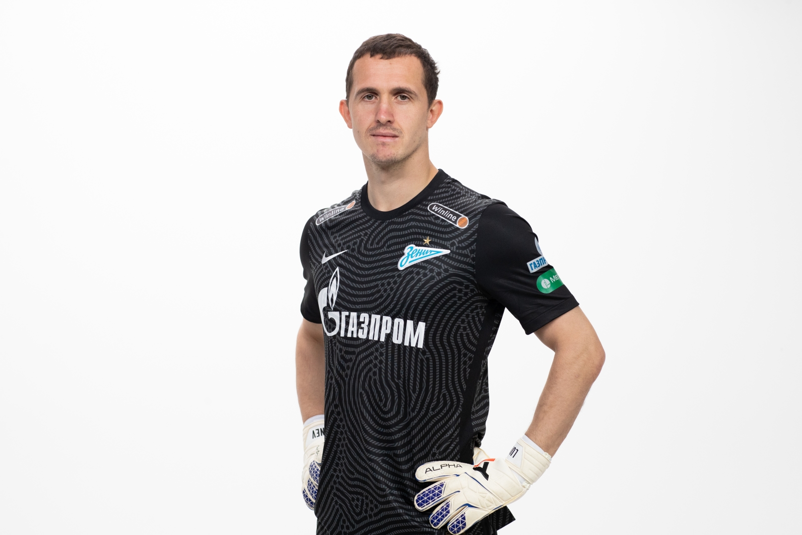 Фотосессия футболистов и тренеров основного состава ФК «Зенит» сезона 2020/21