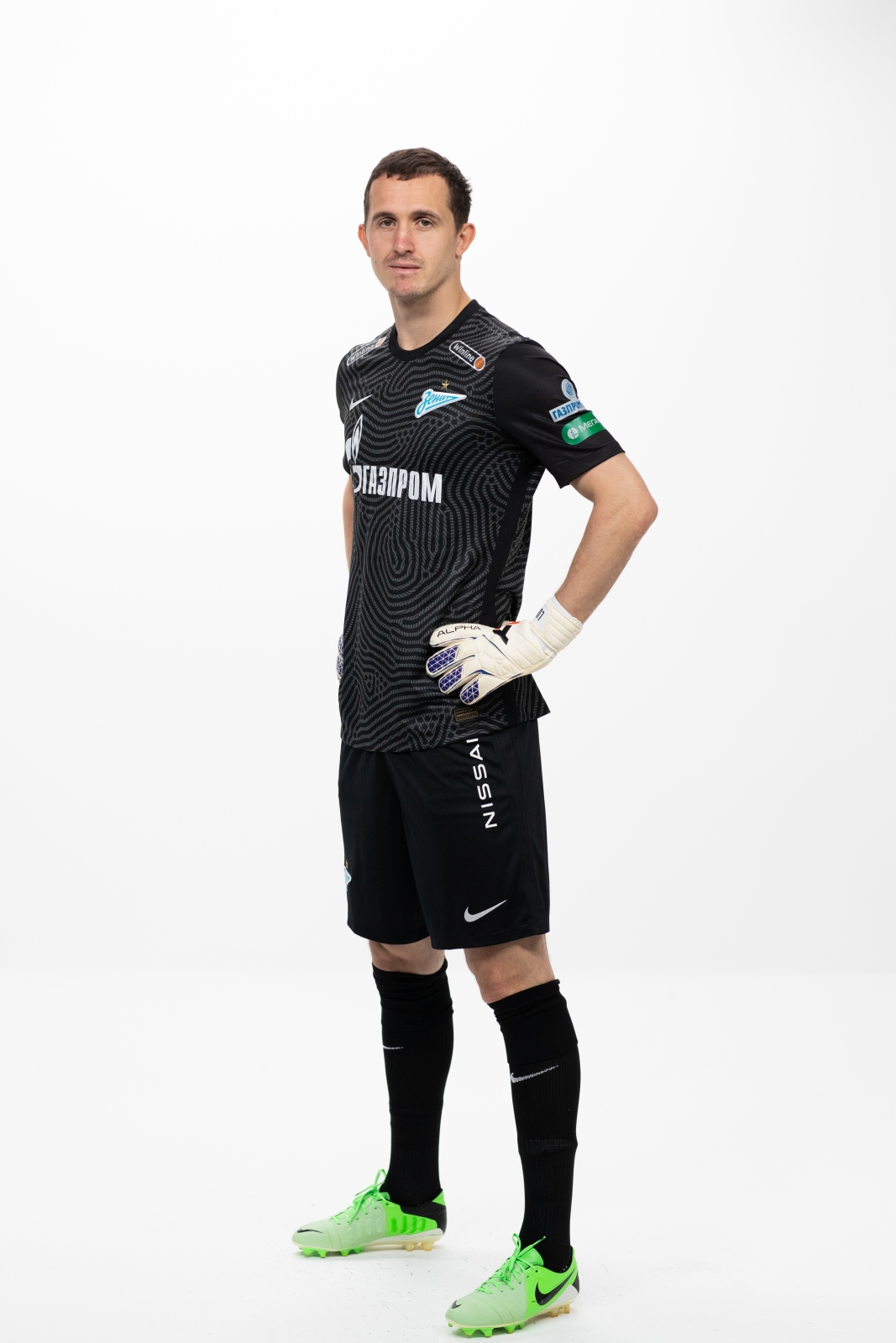 Фотосессия футболистов и тренеров основного состава ФК «Зенит» сезона 2020/21