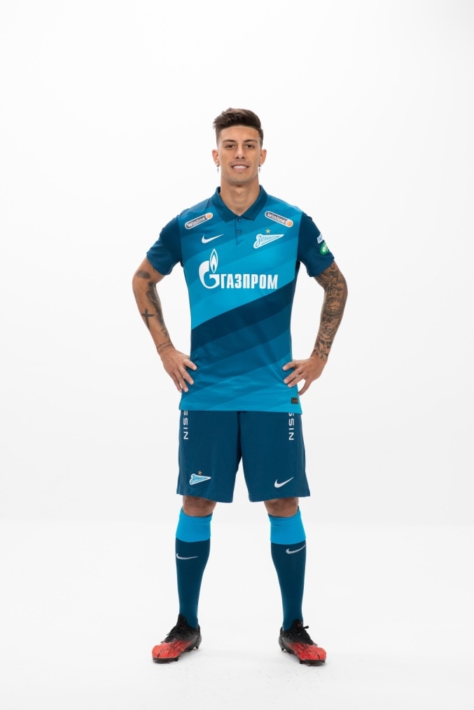 Фотосессия футболистов и тренеров основного состава ФК «Зенит» сезона 2020/21