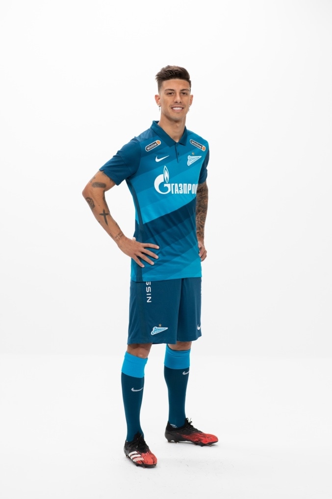 Фотосессия футболистов и тренеров основного состава ФК «Зенит» сезона 2020/21