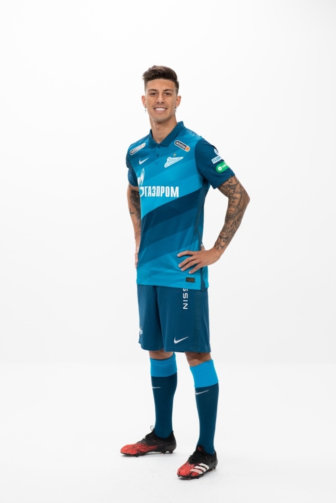 Фотосессия футболистов и тренеров основного состава ФК «Зенит» сезона 2020/21