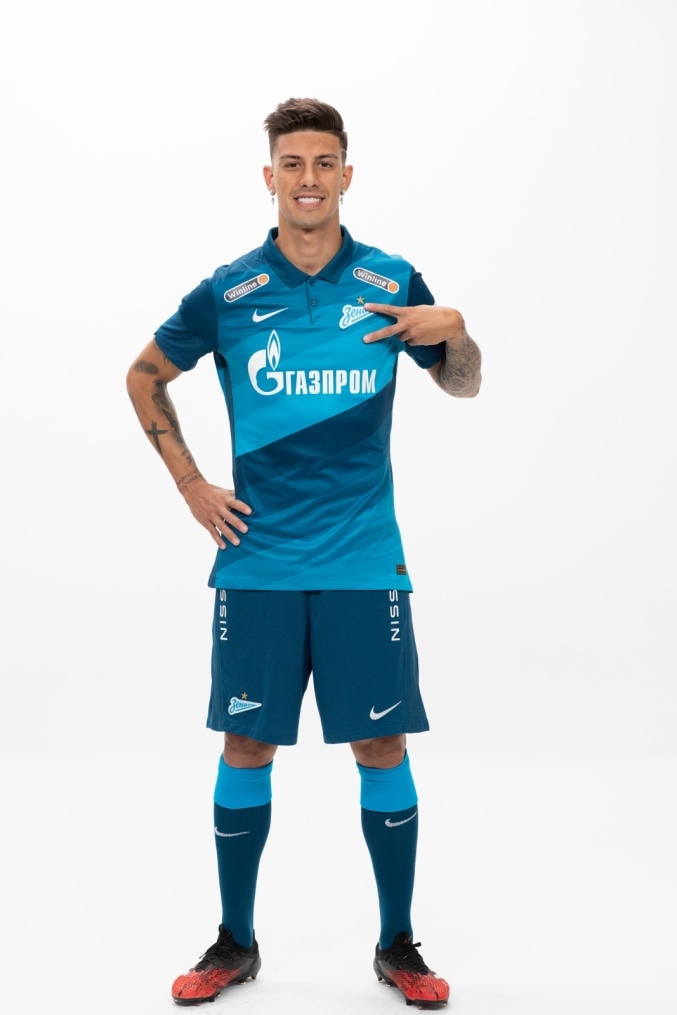 Фотосессия футболистов и тренеров основного состава ФК «Зенит» сезона 2020/21