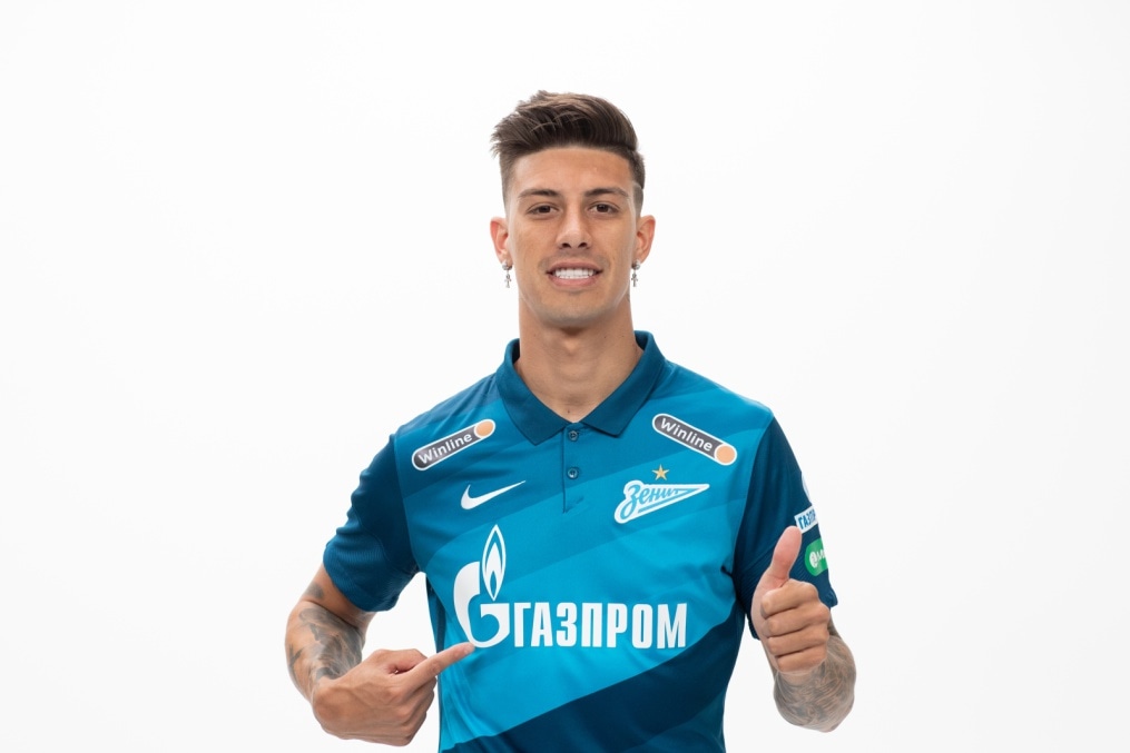 Фотосессия футболистов и тренеров основного состава ФК «Зенит» сезона 2020/21