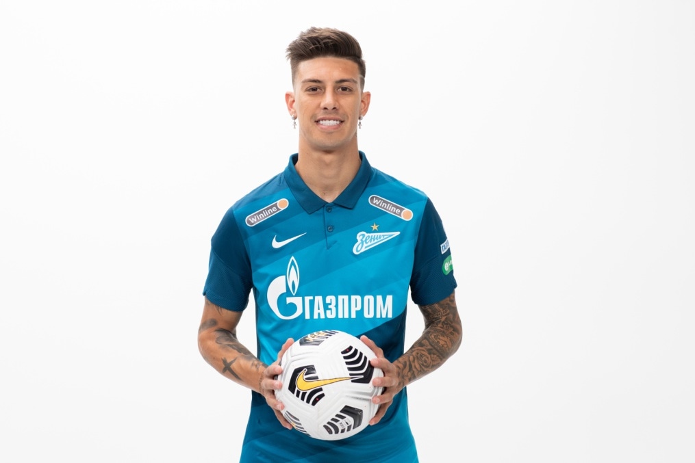 Фотосессия футболистов и тренеров основного состава ФК «Зенит» сезона 2020/21