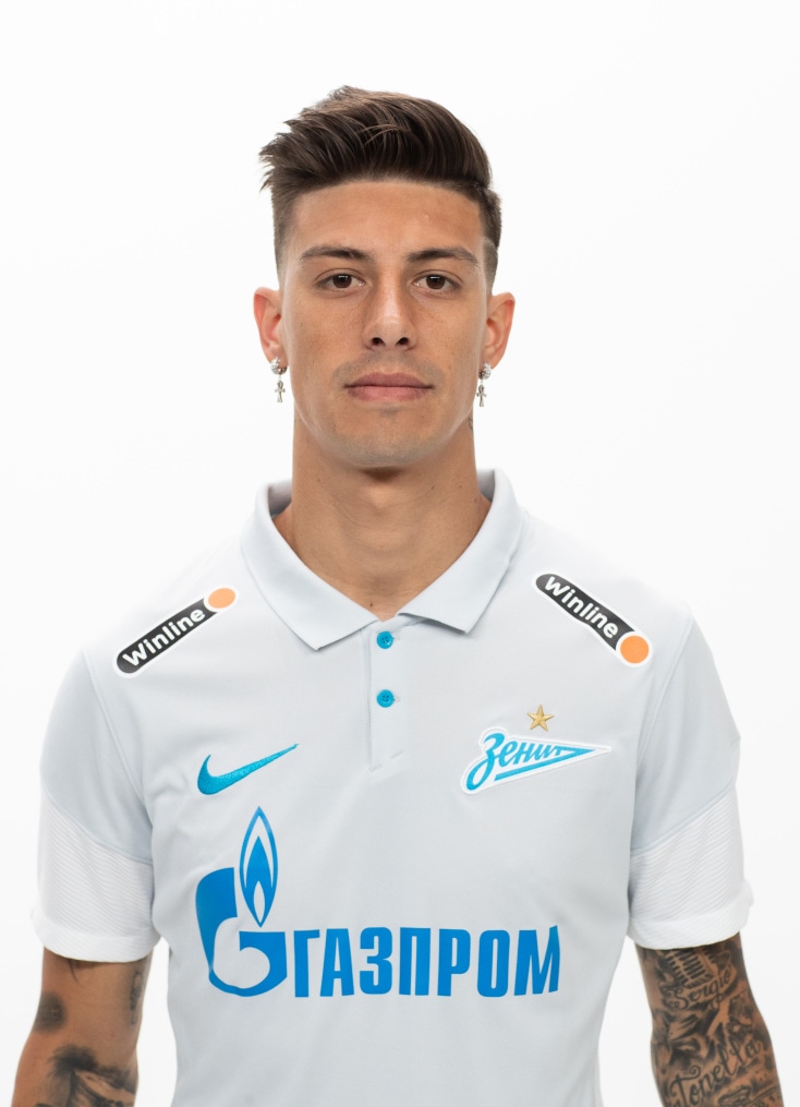 Фотосессия футболистов и тренеров основного состава ФК «Зенит» сезона 2020/21