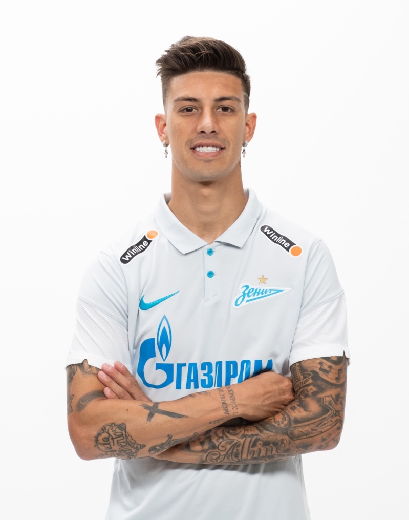 Фотосессия футболистов и тренеров основного состава ФК «Зенит» сезона 2020/21