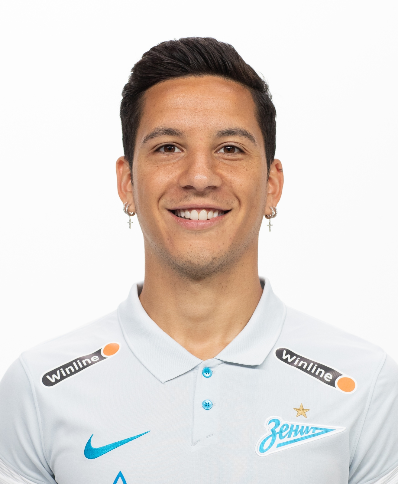 Фотосессия футболистов и тренеров основного состава ФК «Зенит» сезона 2020/21