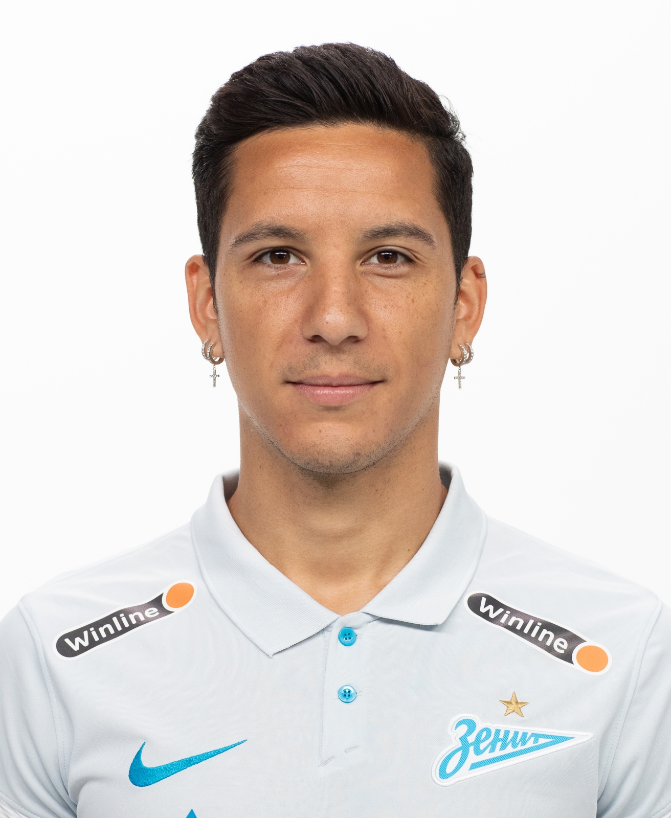 Фотосессия футболистов и тренеров основного состава ФК «Зенит» сезона 2020/21