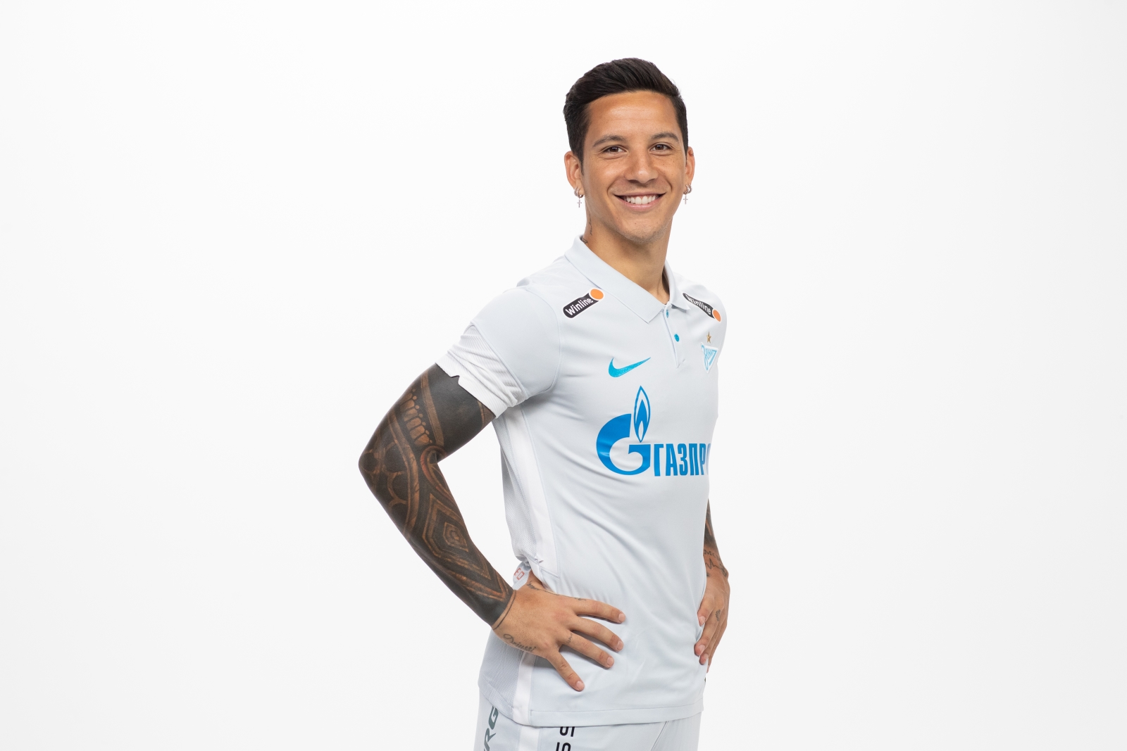 Фотосессия футболистов и тренеров основного состава ФК «Зенит» сезона 2020/21