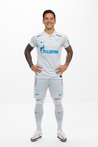 Фотосессия футболистов и тренеров основного состава ФК «Зенит» сезона 2020/21