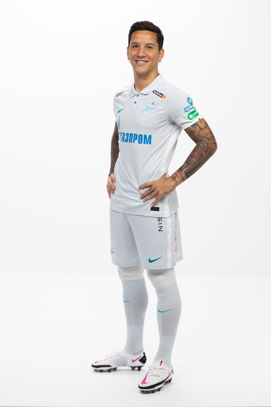 Фотосессия футболистов и тренеров основного состава ФК «Зенит» сезона 2020/21