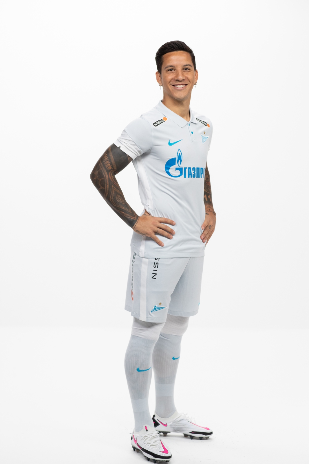 Фотосессия футболистов и тренеров основного состава ФК «Зенит» сезона 2020/21