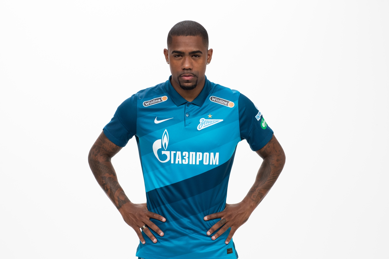 Фотосессия футболистов и тренеров основного состава ФК «Зенит» сезона 2020/21