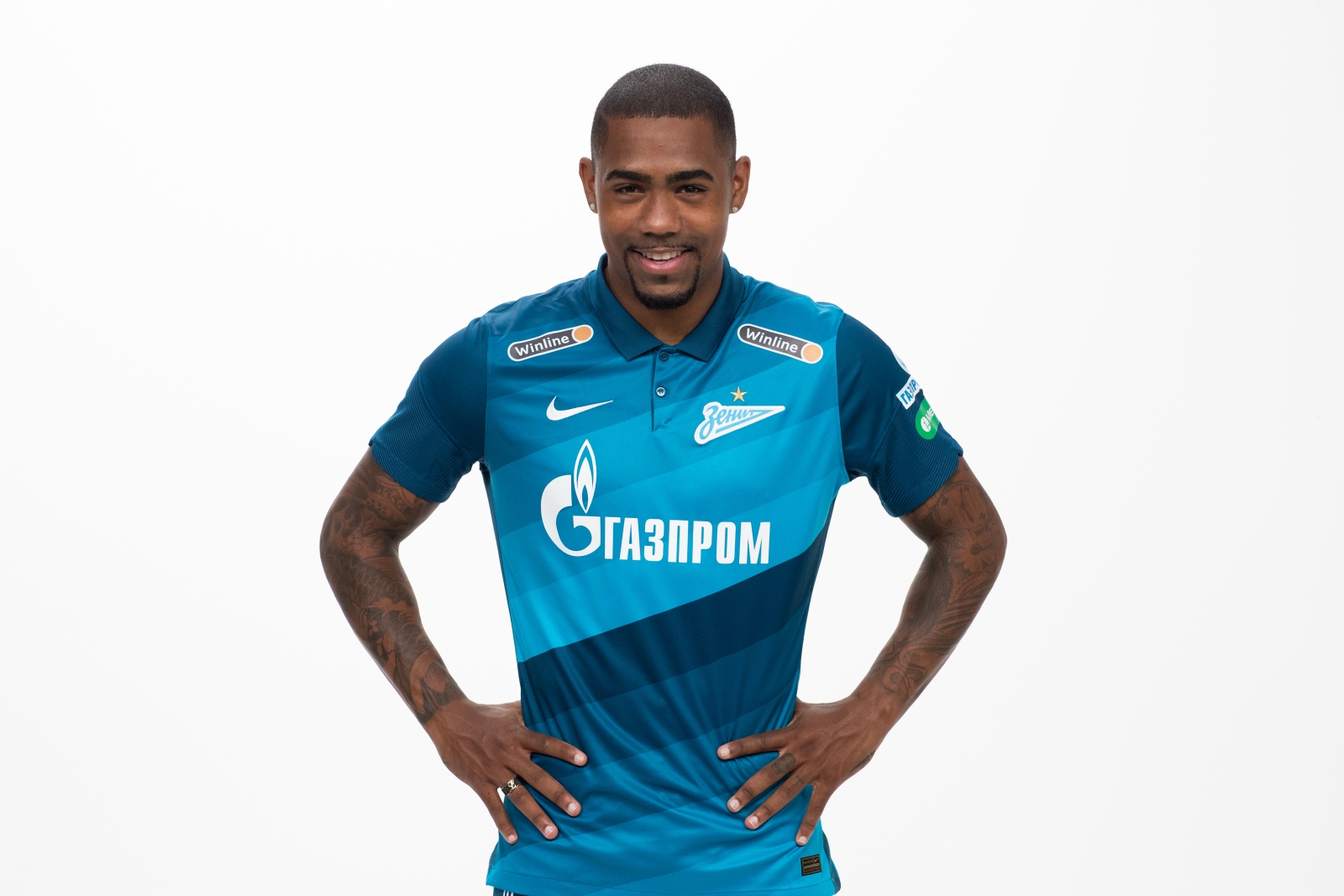 Фотосессия футболистов и тренеров основного состава ФК «Зенит» сезона 2020/21