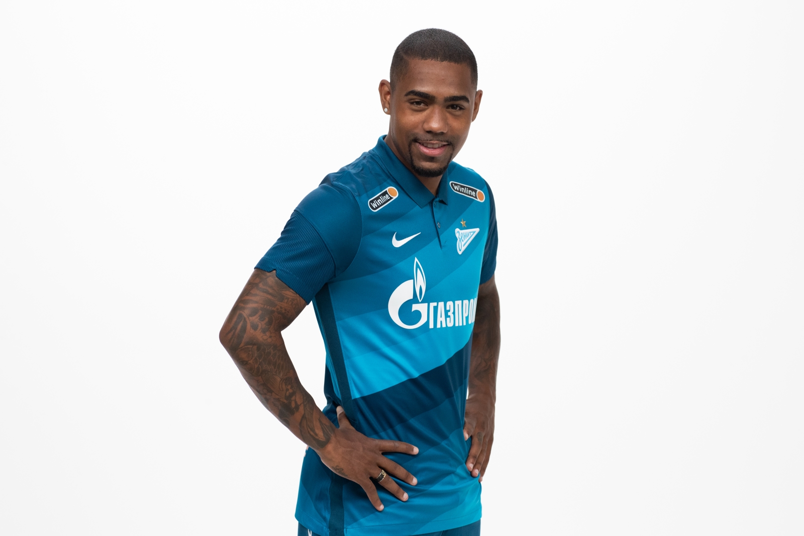 Фотосессия футболистов и тренеров основного состава ФК «Зенит» сезона 2020/21