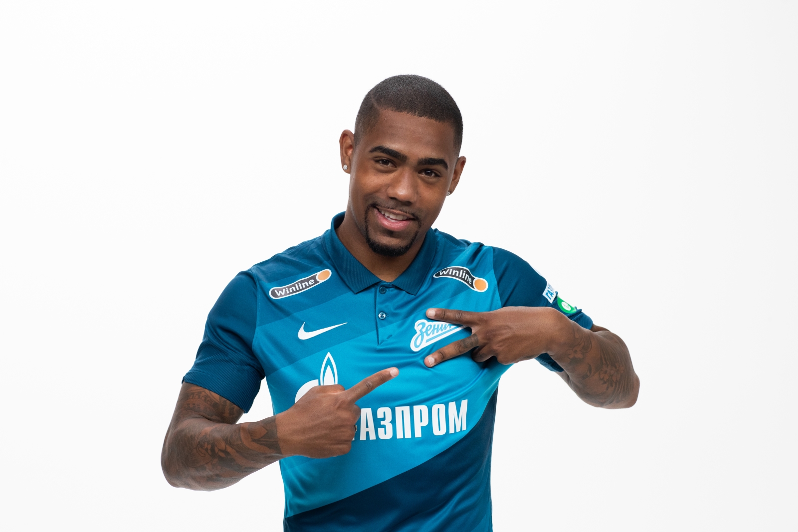 Фотосессия футболистов и тренеров основного состава ФК «Зенит» сезона 2020/21